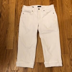 Not Your Daughter’s Jeans Women’s White Denim Capri Pants Size 6P